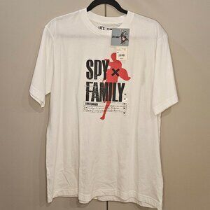 UNIQLO x SPY x FAMILY Loid Forger T-Shirt - Size Medium - NWT